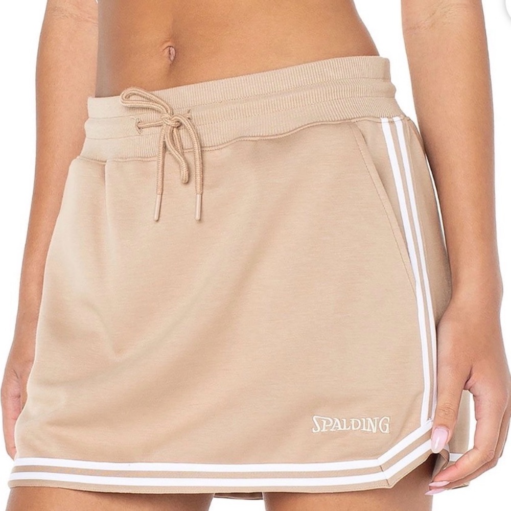 Spalding Women's Tech Fleece Mini Skort - Picture 2 of 8